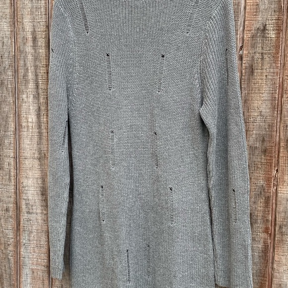 Modx knitted long sleeve distressed sweater dress - Picture 11 of 16